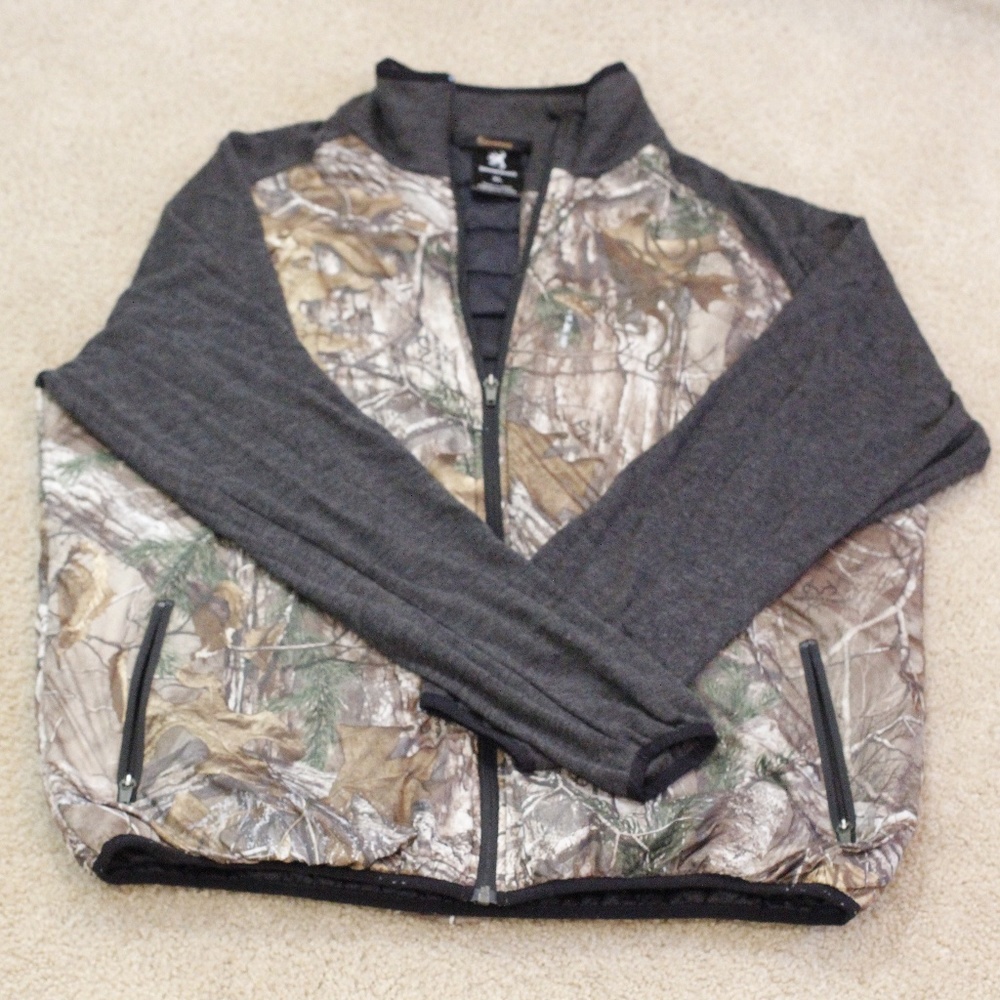 Mens Browning XL Camo Jacket Long Sleeve